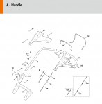 Stihl MB 448.1 VC Vario Drive Comfort Equipment Lawn Mower Spare Parts